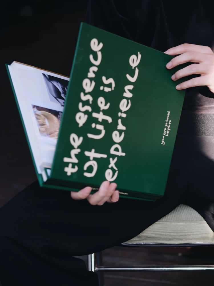 {heym}Handcrafted Large Photo Album for Instax, Couples & Baby Memories