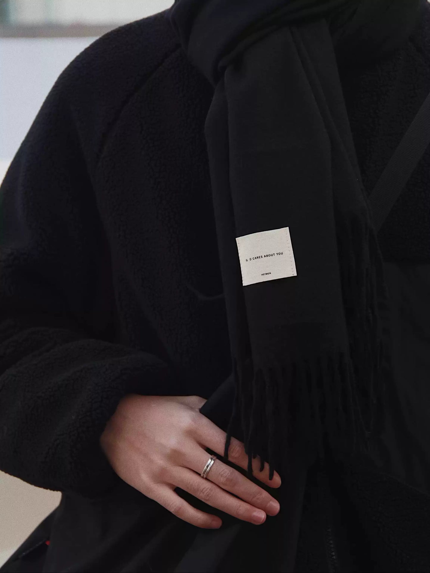 {heym}He Cares About You — Warm Cozy Unisex Scarf