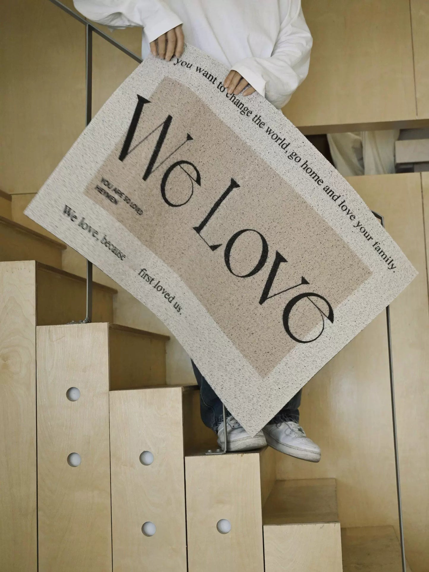 {heym}We Love — French-Inspired Loop Anti-Slip Entryway Doormat