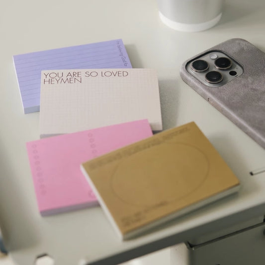 {heym}Little Tenderness — Danish Minimalist Memo Pad
