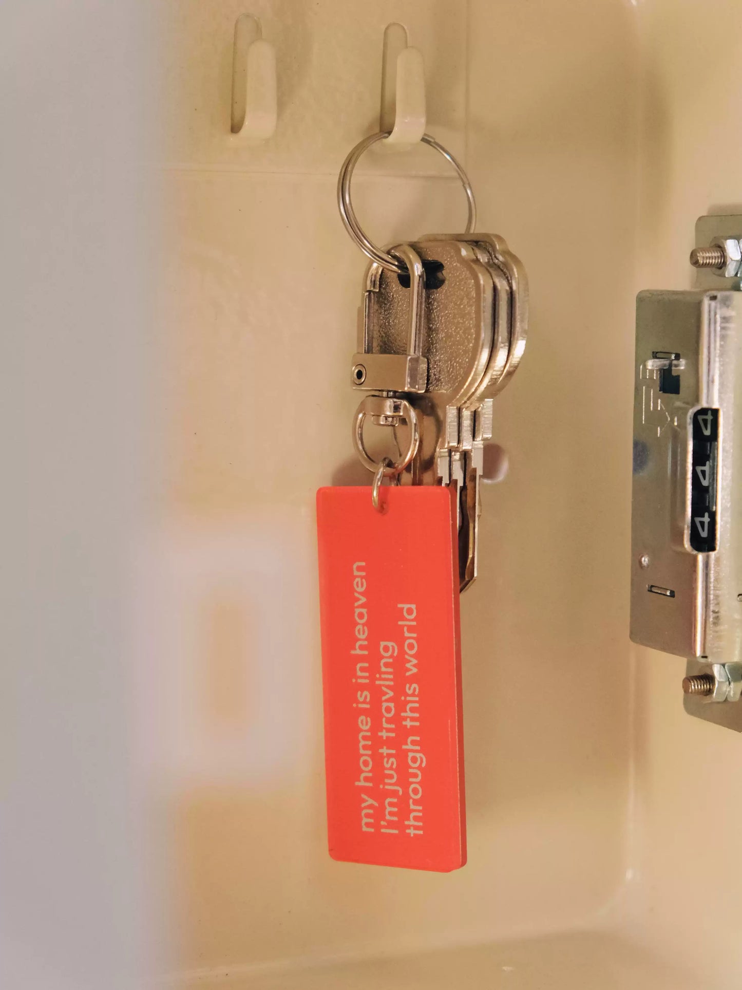 {heym}Little Light — Acrylic Keychain with English Quote