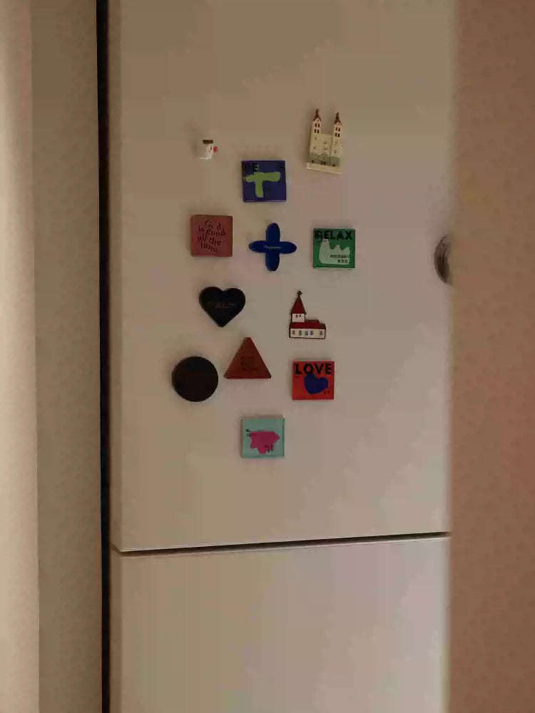 {heym}Be Happy! — Jelly-Like Acrylic Fridge Magnet