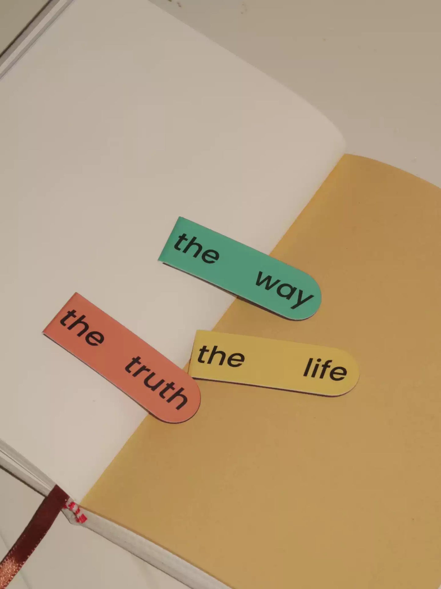 {heym}The Way, The Truth, The Life — Magnetic Double-Sided Bookmark