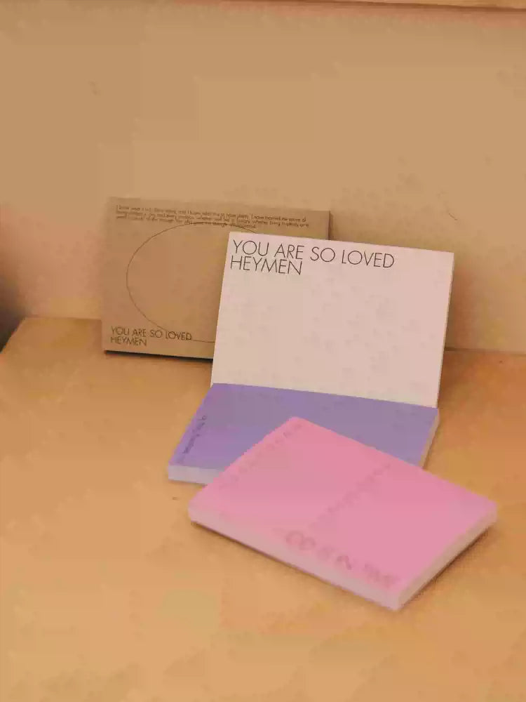 {heym}Little Tenderness — Danish Minimalist Memo Pad