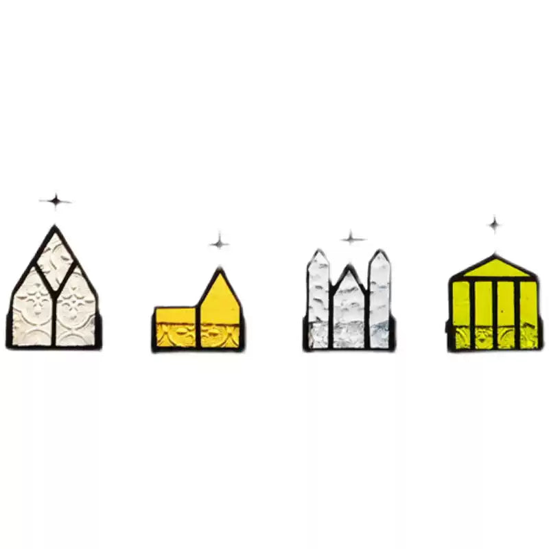 {FL Chasing Light Collection}Glass Chapel Mini Candle Holder
