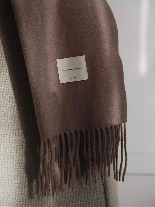{heym}He Cares About You — Warm Cozy Unisex Scarf