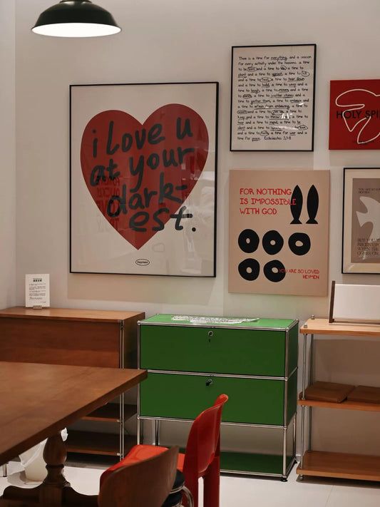 {heym}So Loved — Original Art Wall Print