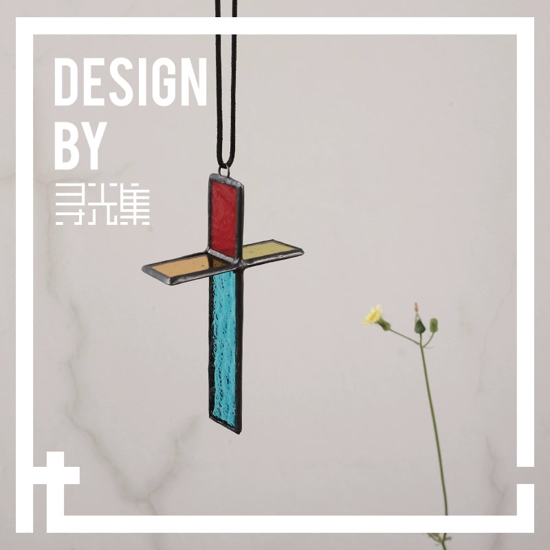 {FL Chasing Light Collection}Tiffany-Style Stained Glass Hanging Ornament