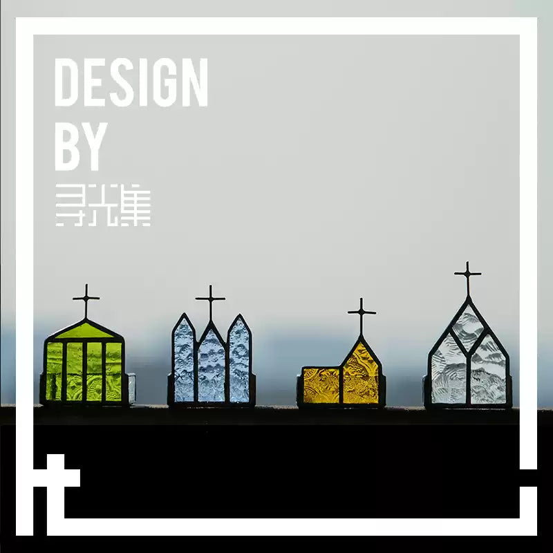 {FL Chasing Light Collection}Glass Chapel Mini Candle Holder