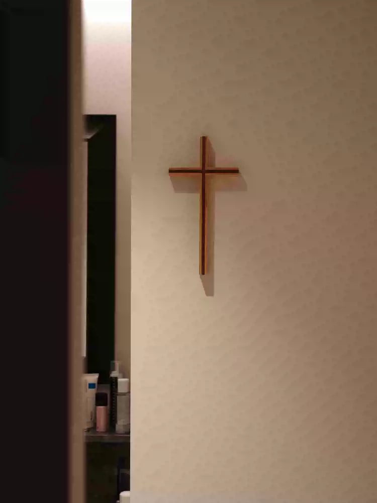 {heym}So Loved — Solid Wood Wall Hanging Cross