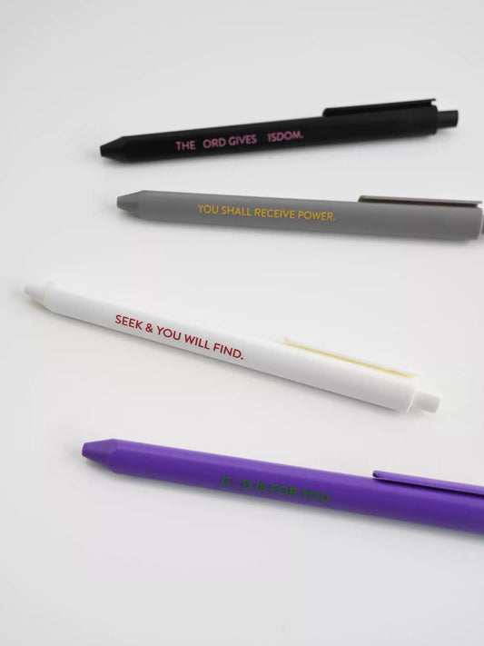 {heym}Write It Down — Retractable Quick-Dry Gel Pen