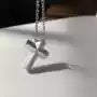 {Prism Cross Necklace} — Solid Sterling Silver | Follow